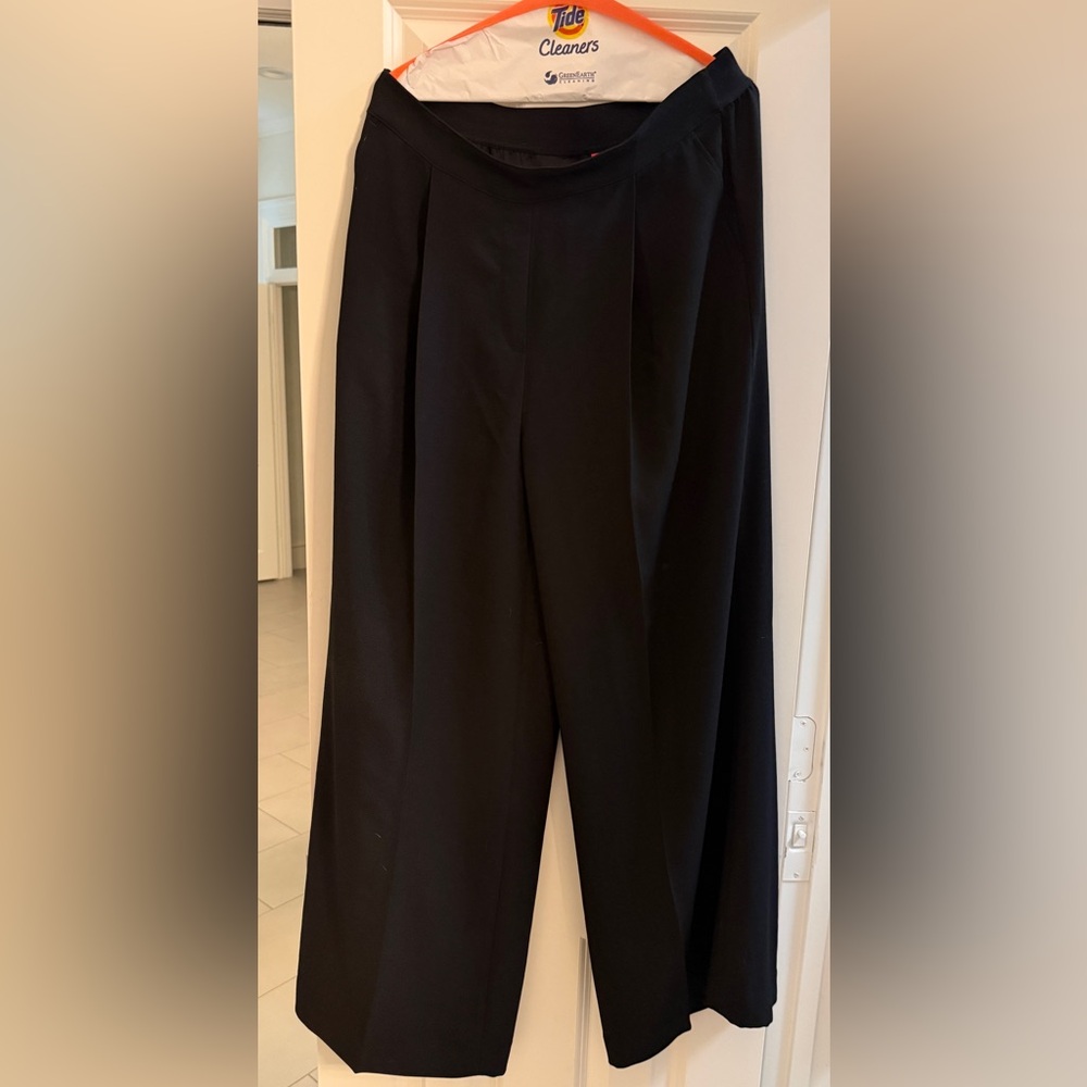 Spanx Carefree Crepe Black Trousers Size XL - Picture 3 of 8